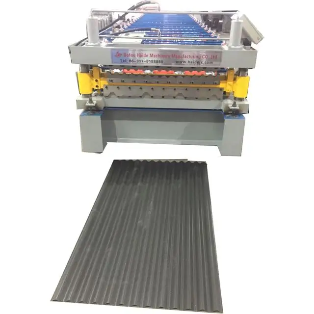 HD High Speed Corrugated Steel Sheet Colored Steel Wall roof panel roll forming machine