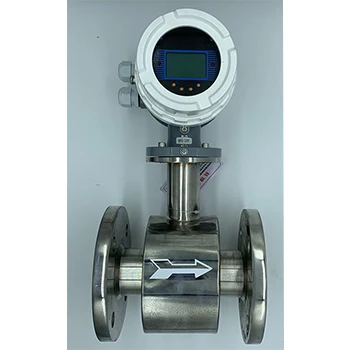 High Quality Stainless Steel Electromagnetic Flow Meter For Industrial Waste Water Sewage Treatment