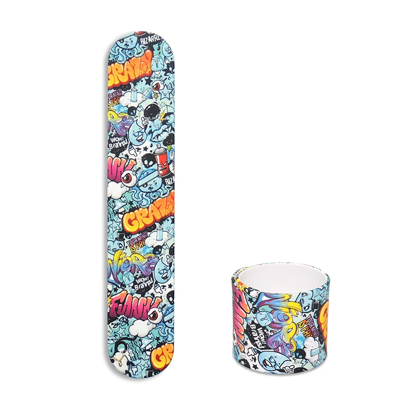 OKSILICONE Funny Party Gift Silicone Bracelet Safe Personalized Wrist Strap Fashion Creative Gift Silicone Slap Bracelet