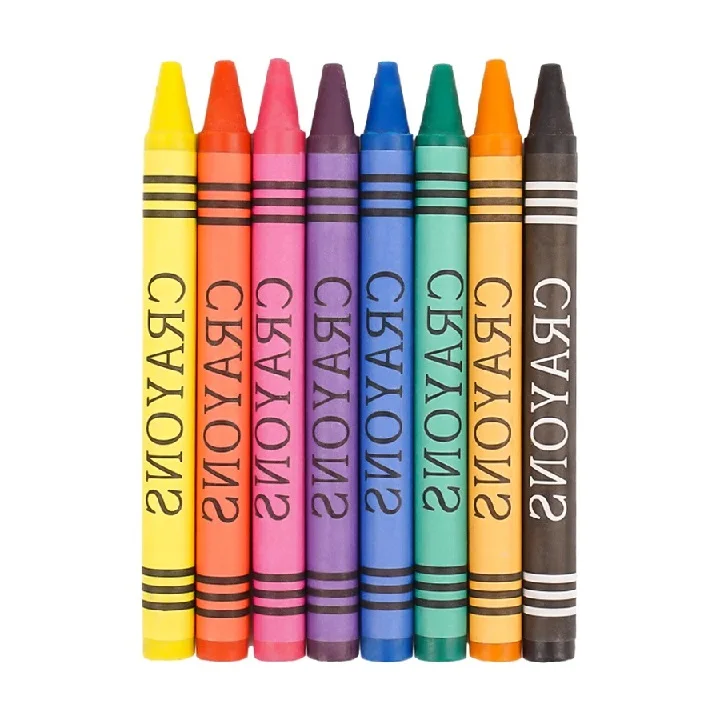 Недорогие 6 видов цветов оптовая продажа 24 шт. Набор цветных карандаков для раскраски по индивидуальному заказу и набор восковых детей