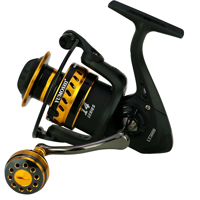 JETSHARK LT2000-7000 Spherical rocker Metal Fishing Reel Feeder 25kg Max Darg All Metal wheel