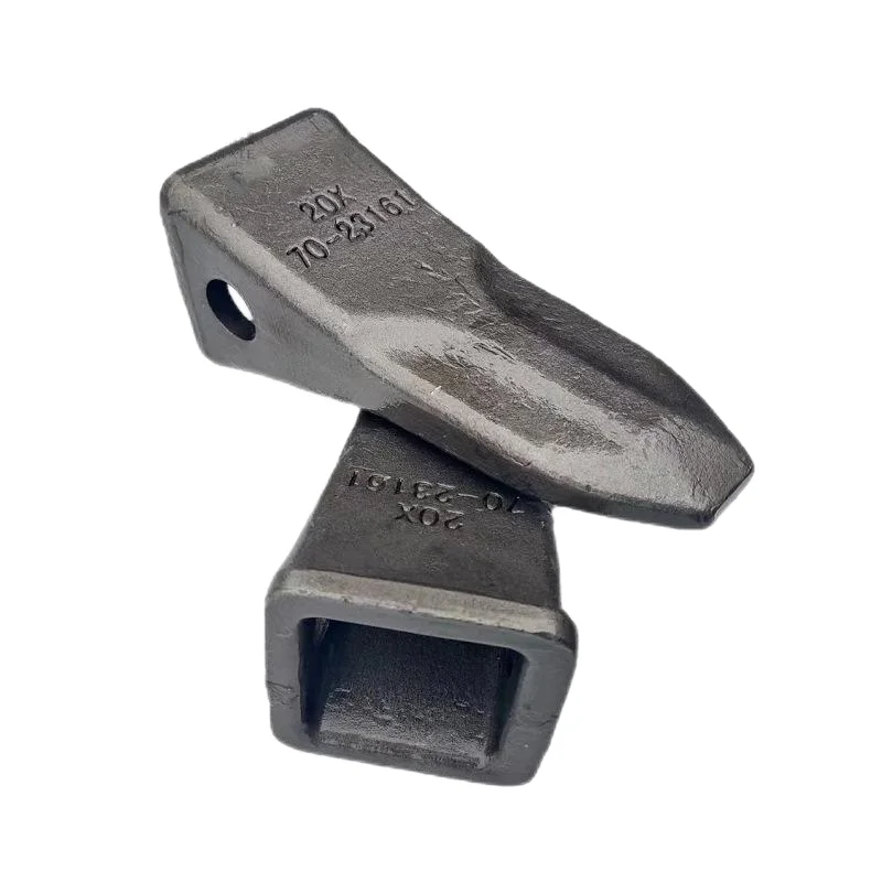 Komatsu excavator PC100 PC300 Forged wear-resistant bucket teeth Sharp tooth Earth square flat tooth bucket teeth