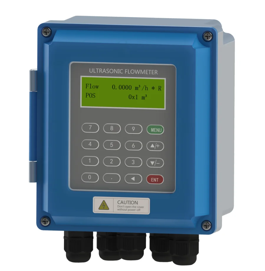 Clamp On Water Ultrasonic flowmeter  with RS232 for water  ultrasonic flow meter