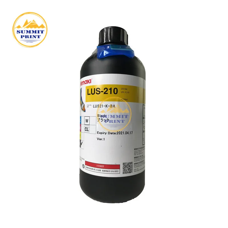 Оригинальный LUS-210 LUS-170 ультрафиолетовые чернила для Mimaki UJV100-160 УФ рулонный