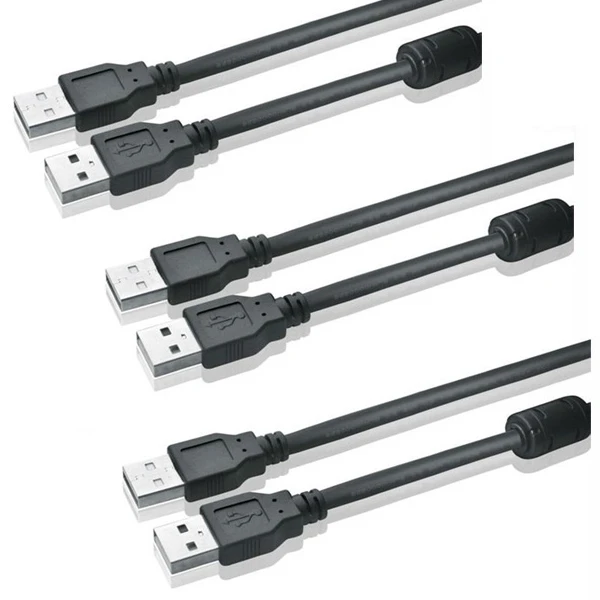 USB 2.0  A Male to Female  Extension Cable USB Extender Charge USB with Magnetic Ring