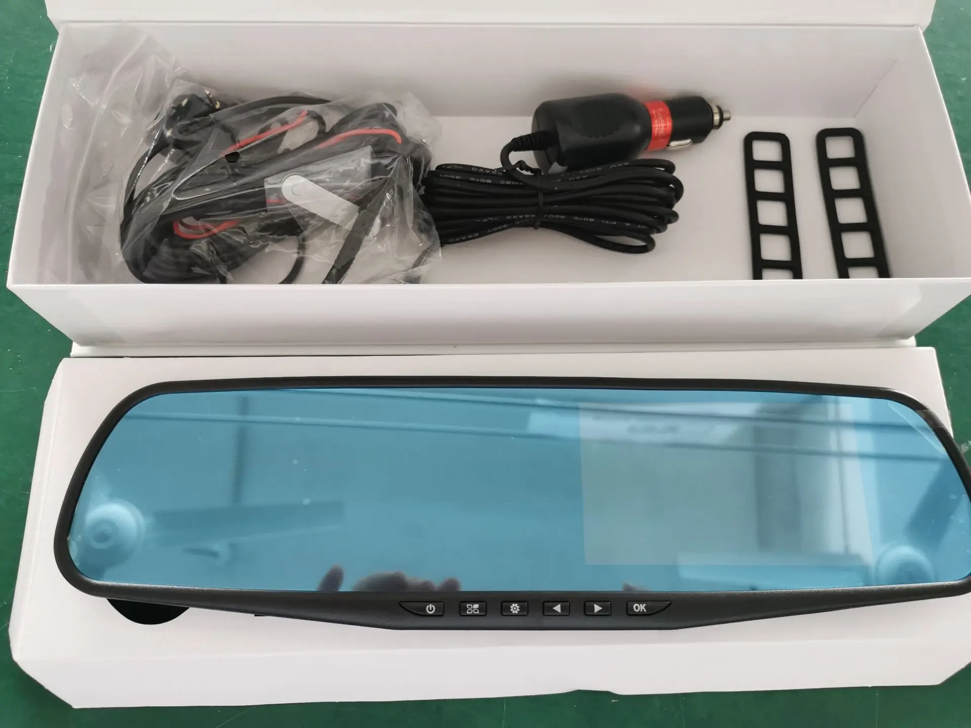 HD 1080P car dvr video recorder night vision dual car mirror dash cam