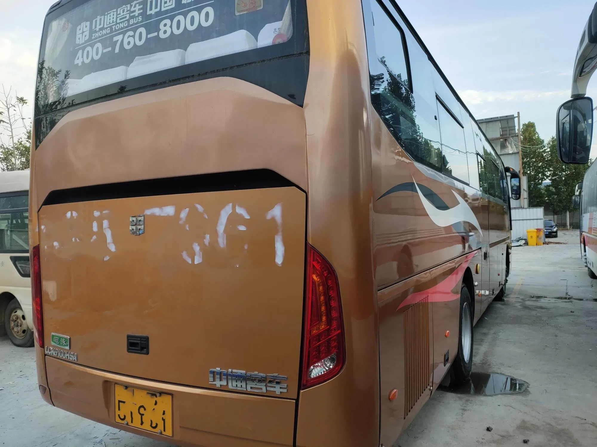 Zhongtong LCK6100-лучший роскошный туристический автобус с двигателями на 24-46 мест мощностью 180-1990 кВт и скоростью 100 км/ч