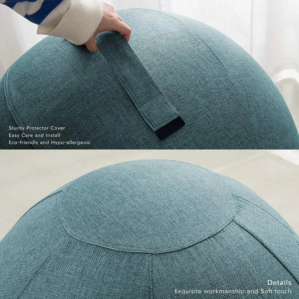 65cm yoga ball chair Stability Sitting Ball Chair for Office and Home Yoga Ball Cover