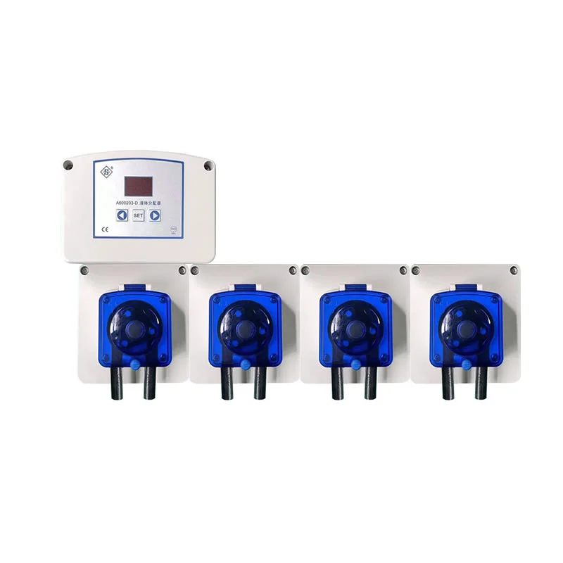 2024 Popular products laundry soap detergent dispenser chemical dispenser with peristaltic pump for industrial laundry machine