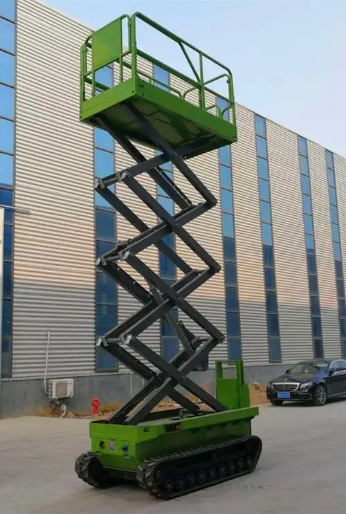 Top selling Stationary Hydraulic Lift Scissor Platform Small Cargo Lift Lifting Table Manual Foot Pump