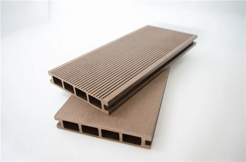 Sandal wood wpc decking for outdoor floor