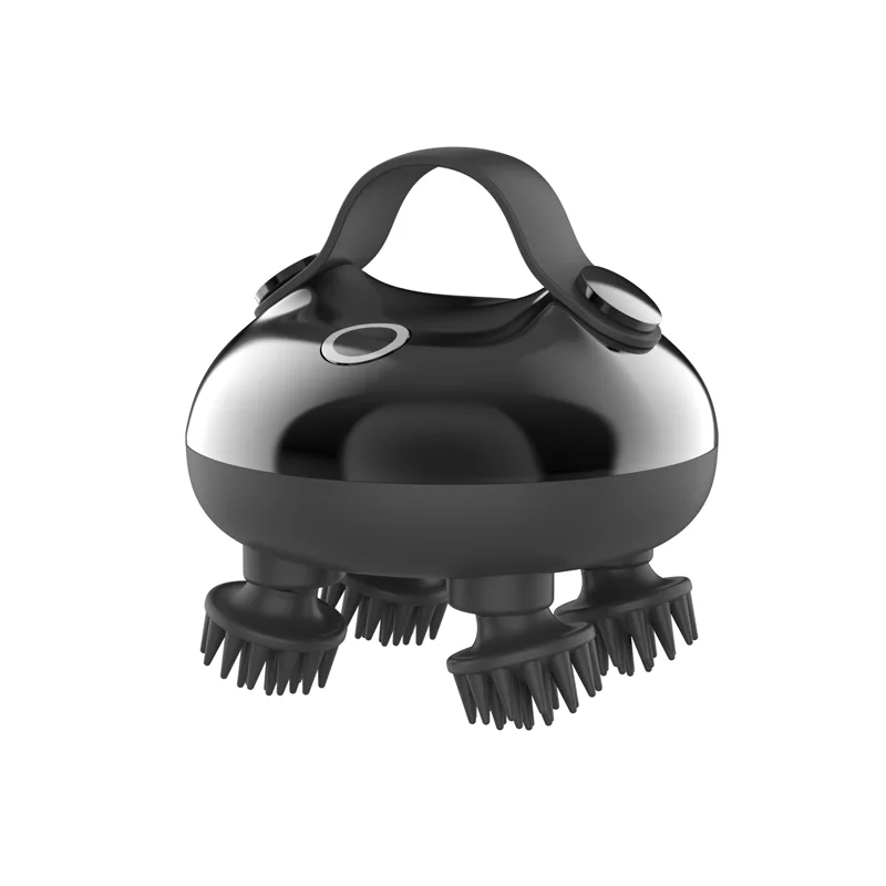 Rechargeable Electric Scalp Waterproof Head Massager Hand Held Electric Head Scalp Vibrating Head Massager