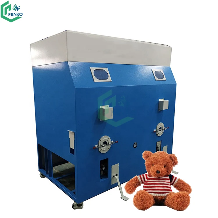 Multifunction animal bear filling machine pillow fiber stuffing machine