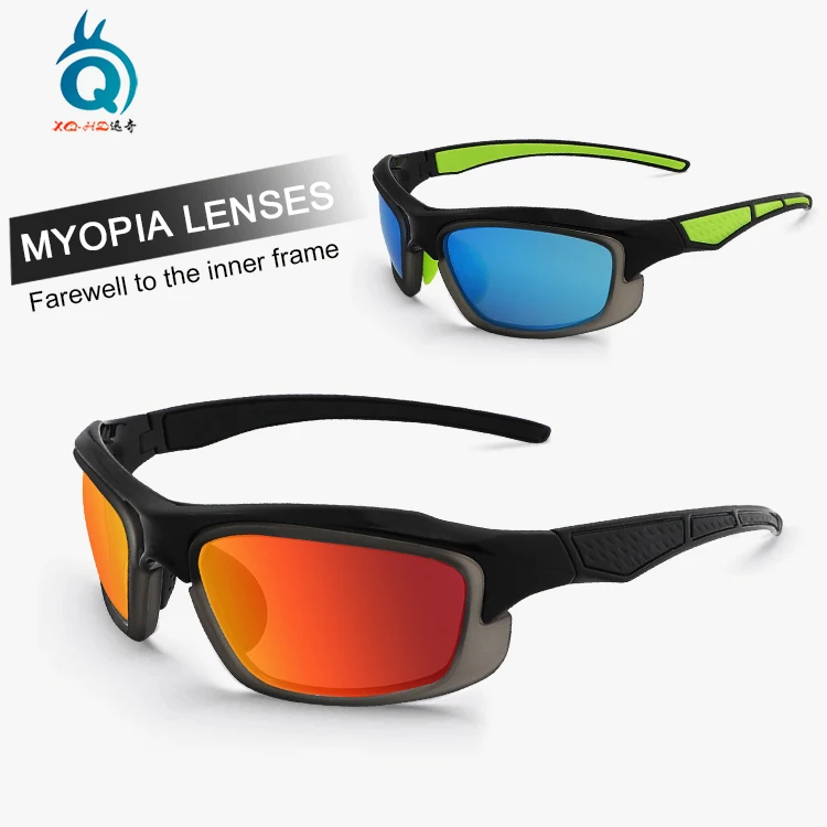 custom PC frame TR90 eyewear Rx glasses transparent mirror interchangeable lenses designer sunglasses