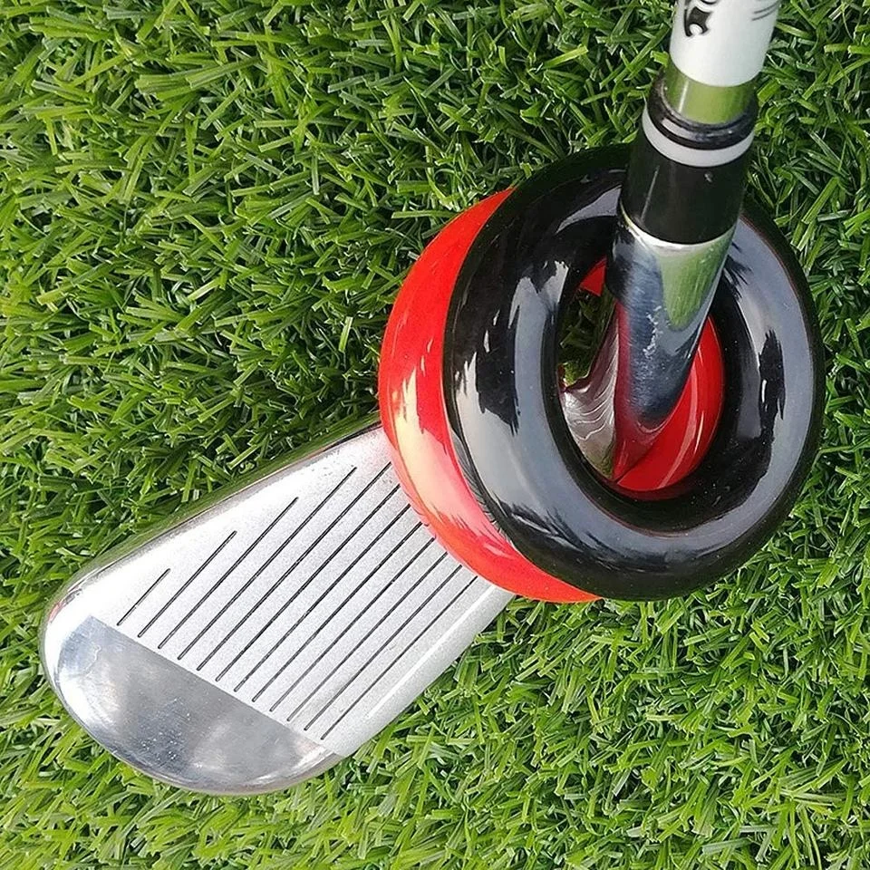 Wholesale Custom Golf Club Swing Weighting Ring Round for Golf Swing Speed Practice Trainer Golf Training Aid  Practice Tool
