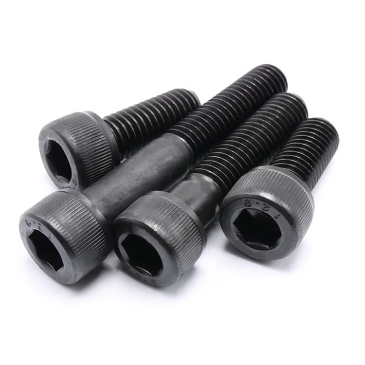 High strength m10 m20 steel material round assortment allen stud screws bolt fine thread