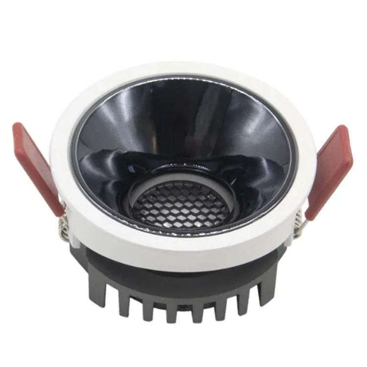 С регулируемой яркостью вырезать 75 мм сотовой сетки 10W Светодиодный светильник с антибликовым покрытием Светильник направленного света AC85-265V