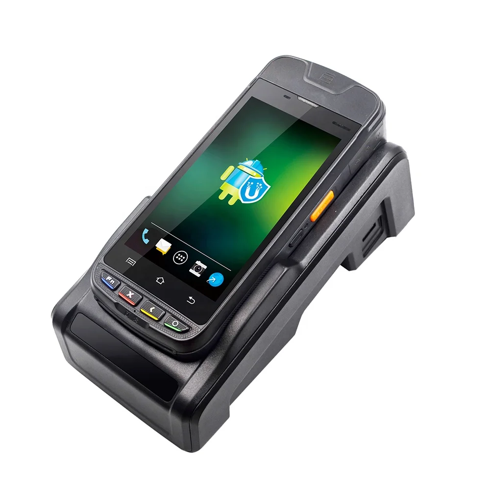 5 Inch I9000s Android 8.1 POS 4G WIFI NFC touchscreen smart PDA terminal POS machine with Printer for restaurant and supermarket