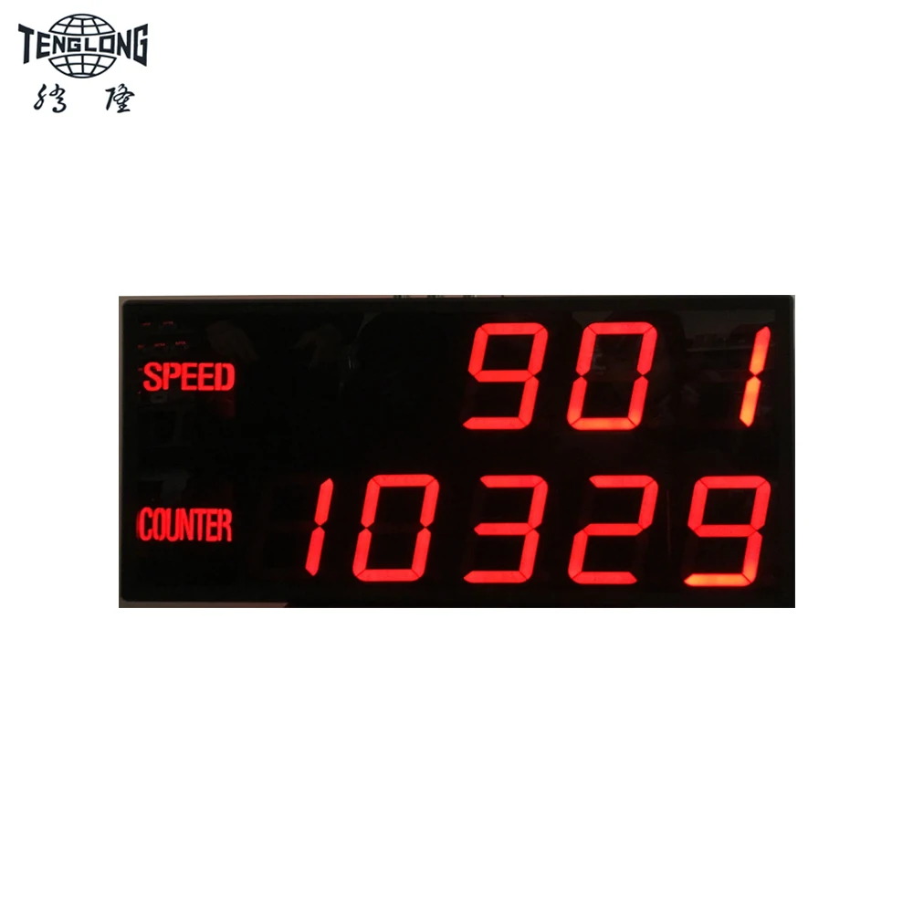  JDMS-D6 Digital Counting speedometer RPM meter timer hour with double sides