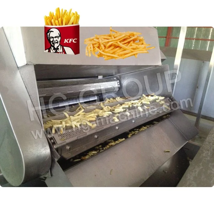 Potato peeling equipment with discount Complete set of frozen french fries making machine Potato cutting machine on sale