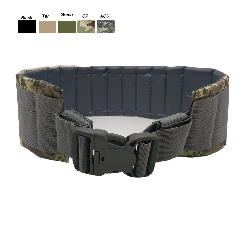 Tactical Nylon Webbing Belt with Plastic Buckle