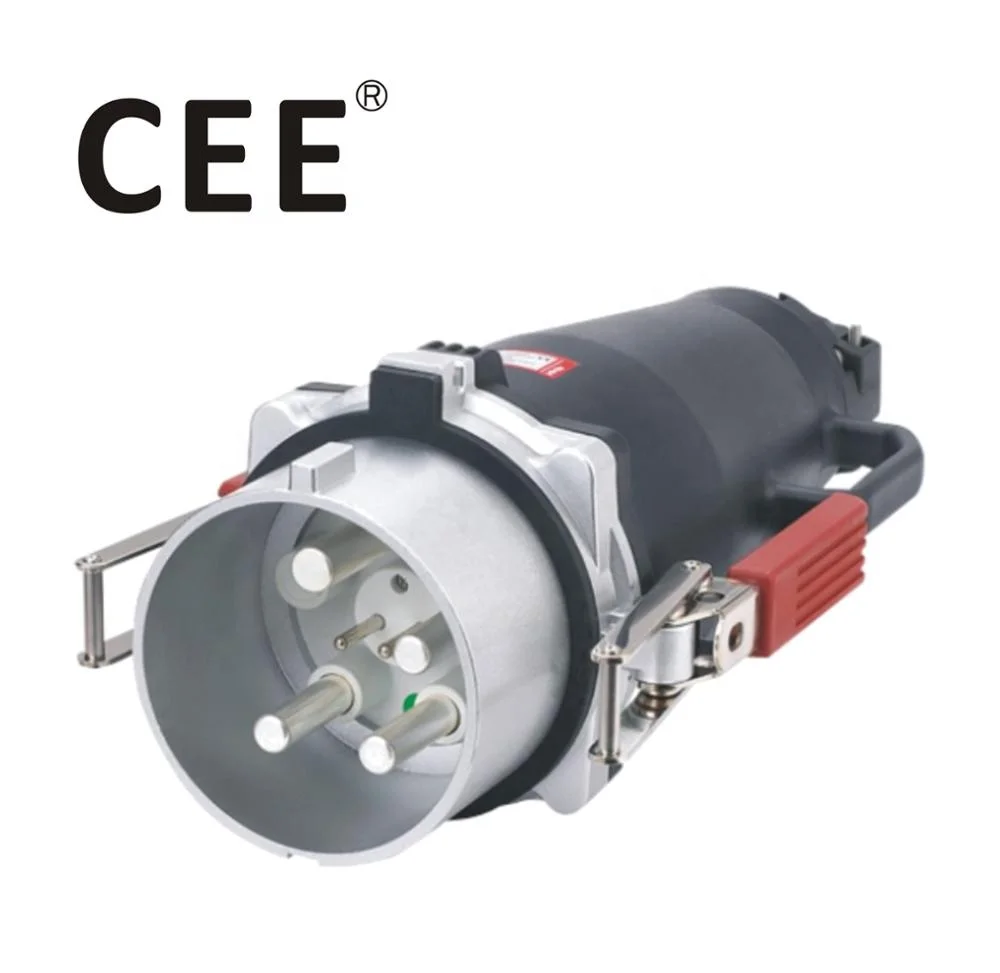 CEE IEC IP67 3P+E 200amp 250 amp 400amp High Current Industrial Plug