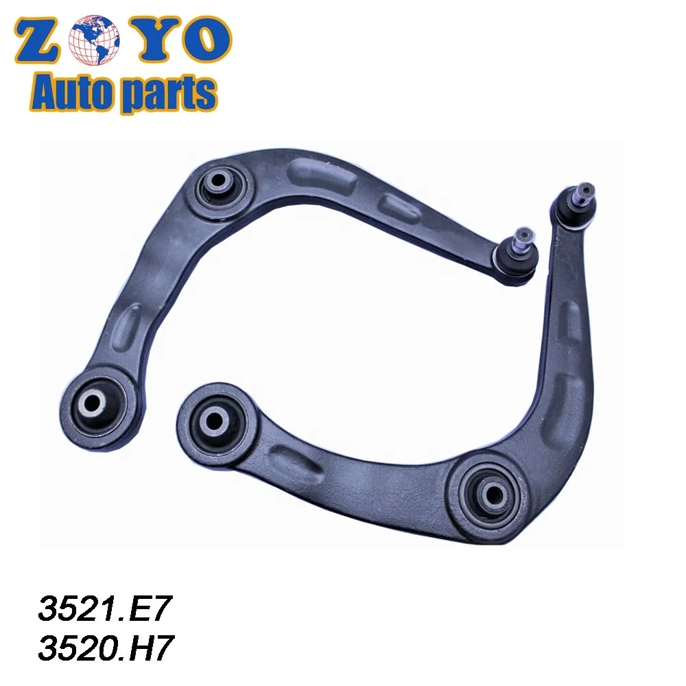 
3521.E7 3521.K2 Europe car spare parts front Right lower control arm for Peugeot 206 