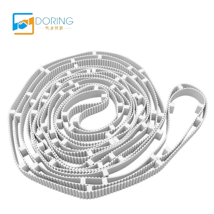 Add block synchronous belt nut add block block baffle perforated profiled drive belt food polyurethane seamless toothed belt