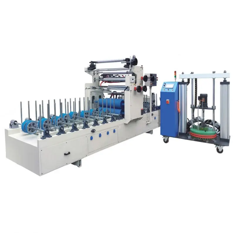 Pur hot melt glue laminating machine for doors and windows