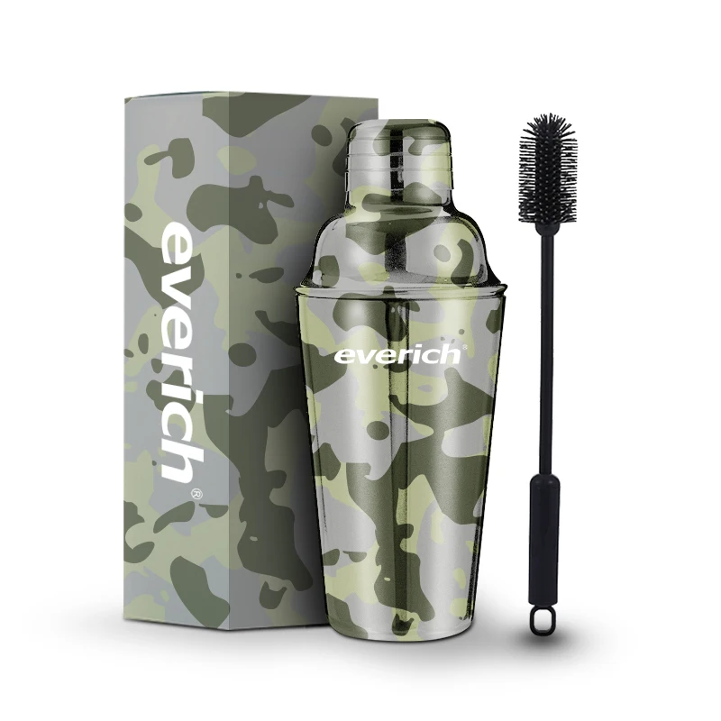 everich Top Seller Custom Stainless Steel Cocktail Shakers Set 750ml Bar tools Shaker Cup