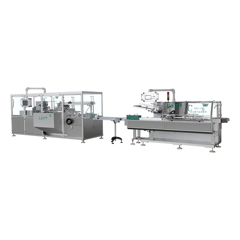 Pharmaceutical Tablet Capsule & Blister Horizontal Automatic Cartoning Machine