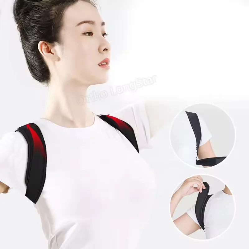 Back Support Band Posture Corrector Clavicle Brace for Improved Posture