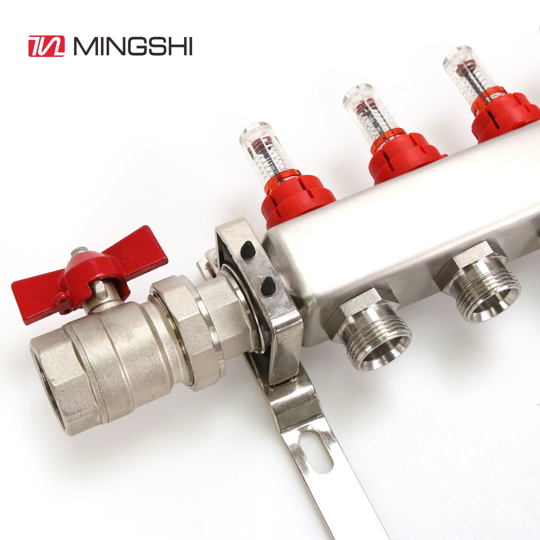 Manual stainless steel Manifold Underfloor Heating System manifolds plumbing pert system manifolds
