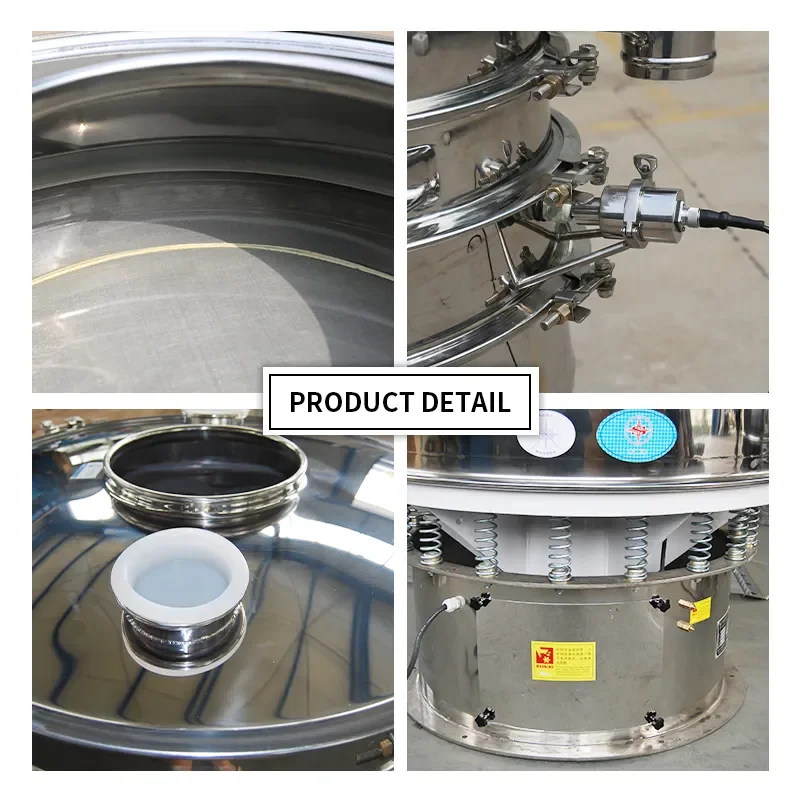 New customizable vibration sieve fine powder sifting machine efficient ultrasonic vibrating screen