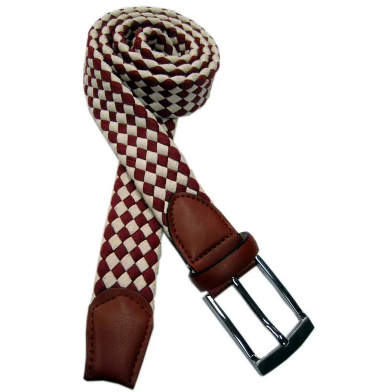 
Golf Sporty mens fashion woven belt 