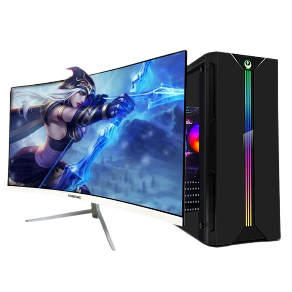 Игровой компьютер с ЖК-дисплеем