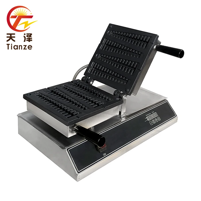 Blegium Commercial Waffle Maker Machine New Tree Shape Design Flip Food Processing Equipment Restaurant Home Use Bakery