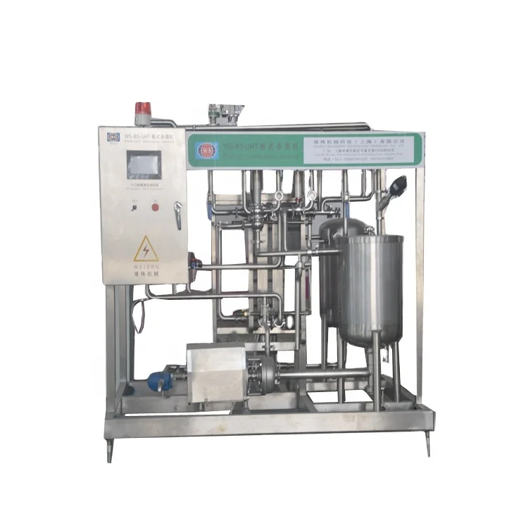 Vegetable Juice Plate Sterilizer Machine Fruit Juice Pasteurization Machine