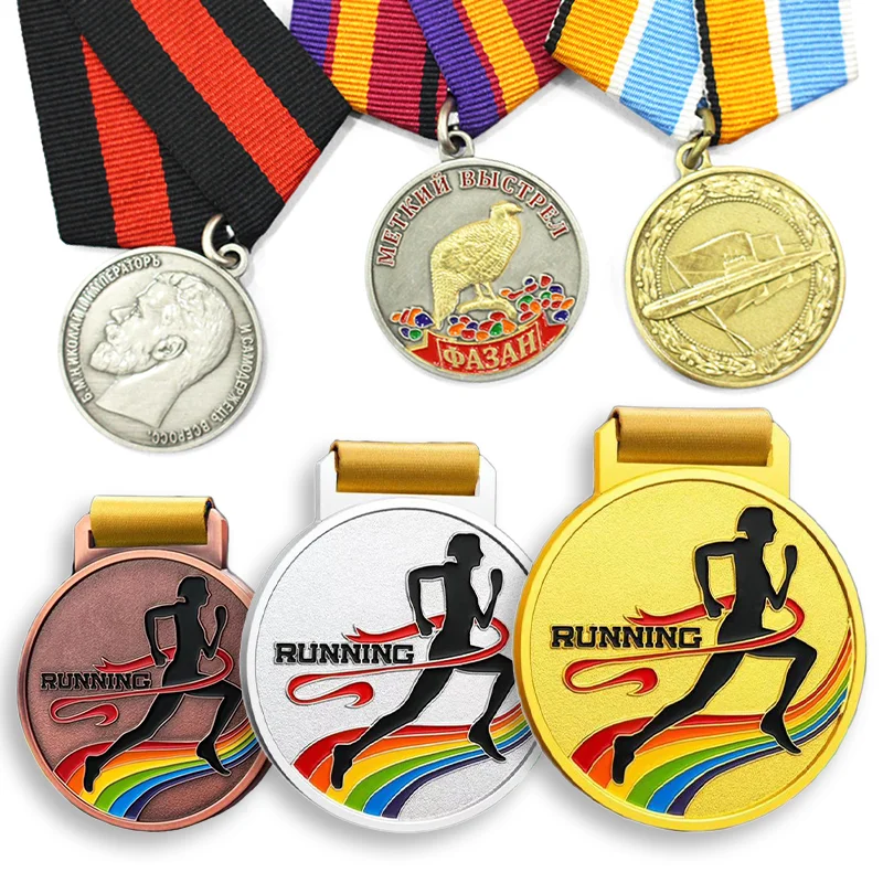 Cheap Sports Christmas Chess School Basketball Table Tennis Martial Arts Swimming Pickleball Marathon Soccer Karate Custom Medal