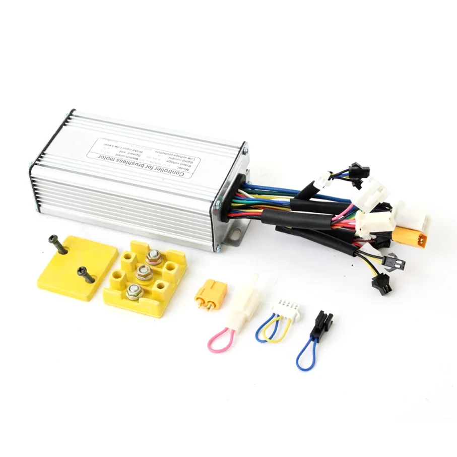 24V/36V/48V 250W/350W/500W 20A eBike Brushless DC Controller support Regenerative Function