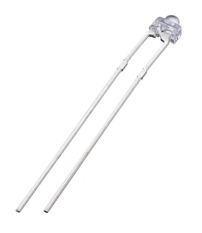 Juhong led 1.8mm led emitting diode white through hole led diode free sample