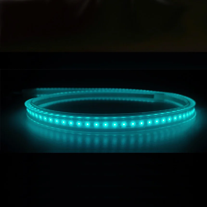 Holiday APP Or Wifi IP68 12v 24V Remote Controlled RGB COB Smart LED strip Light