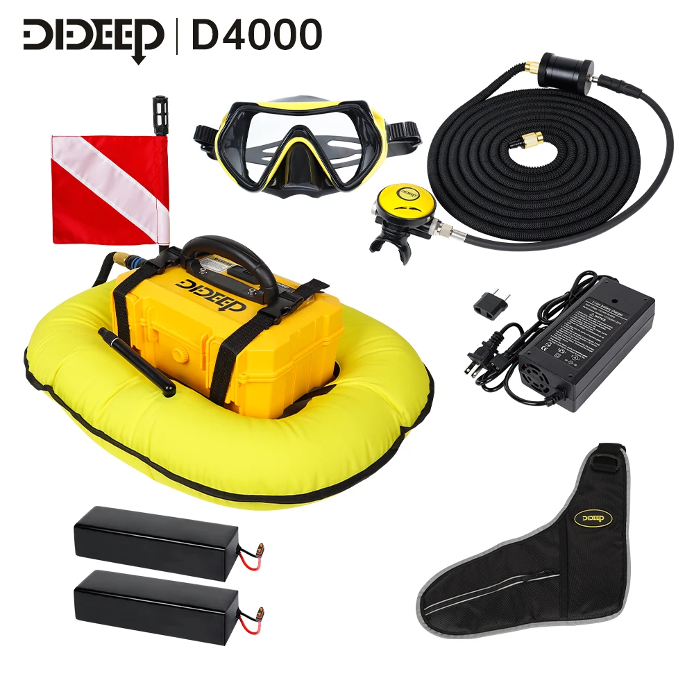 DIDEEP Electric 10-15meters Diving Air Compressor Floating Ventilator Machine
