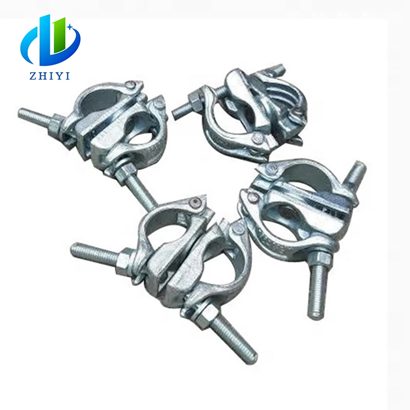 scaffolding joint coupler en 74 forged scaffolding clamp swivel coupler scaffolding construction clamps