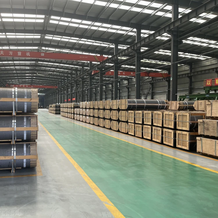 High Power Carbon Graphite Electrodes Low Resistivity for Arc Furnace & EAF Applications