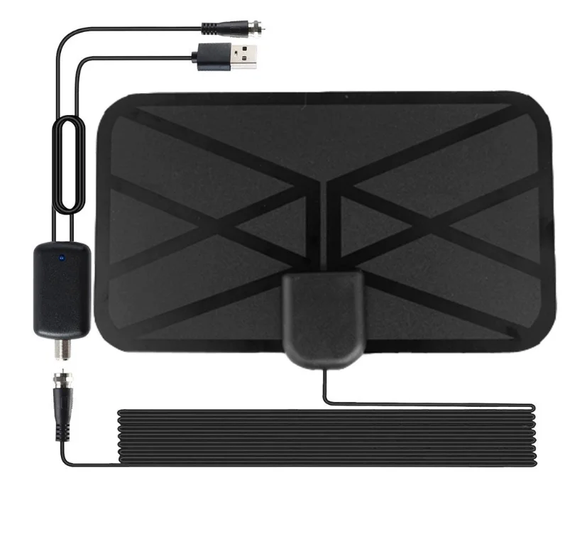 Hd with amplifier ground signal to receive indoor antenna