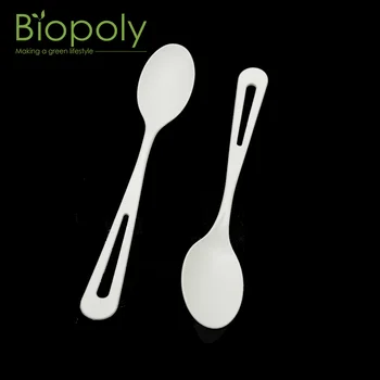 Custom Logo Bulk Package CPLA PLA Knife Fork Spoon Biodegradable Disposable Cutlery Set
