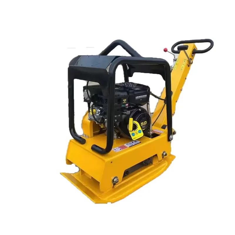 Manufacturer Portable Plate Tamper Compactor Rammer Manual Vibrating Design
