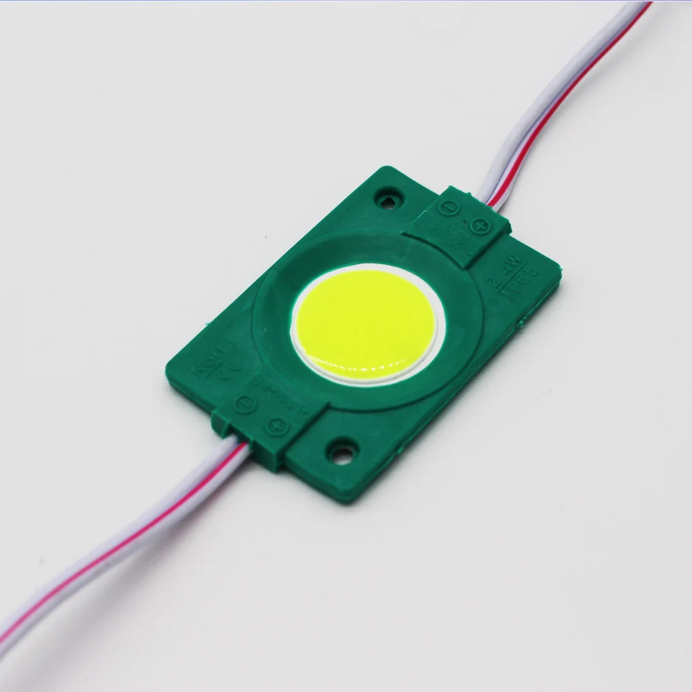  Новый Дизайн монета COB модуль 12V/24V 2 4 W 9 светодиодные чипы 220Lm IP65 хорошего качества для автомобиля задних сигнальных огней рекламная