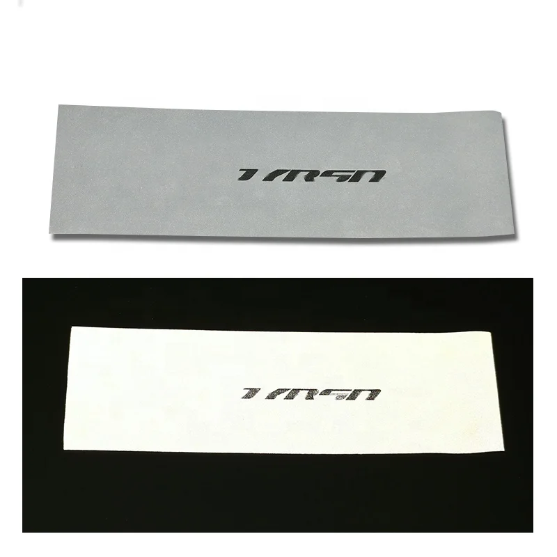 Glow in the dark laser printing reflective material heat transfer tape/label